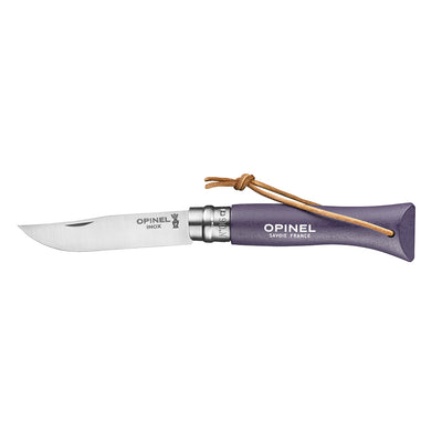 Cuchillo Opinel N°6 Trekking morado