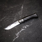 Cuchillo Opinel N°8 mango de ebano