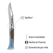 Cuchillo Neo N°07 Alpine azul glaciar