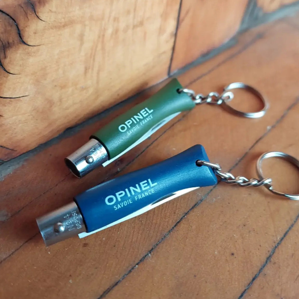 Cuchillo Opinel N°4 llavero verde