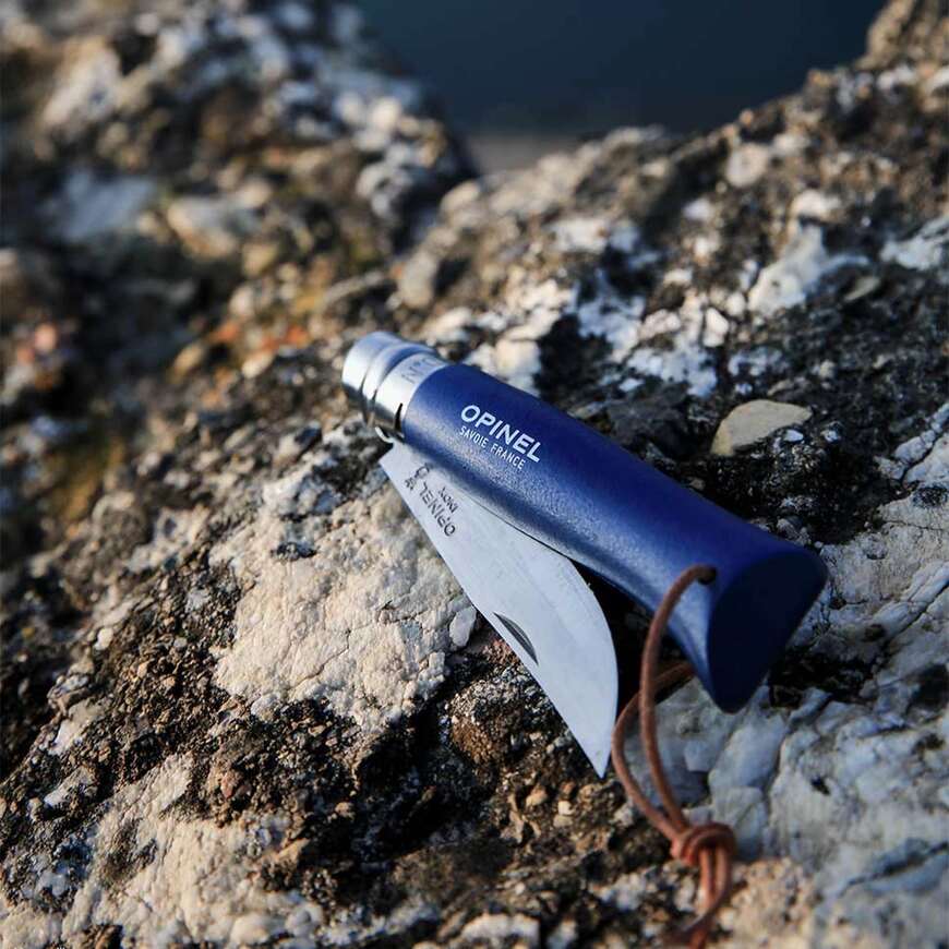 Cuchillo Opinel N°8 Trekking azul