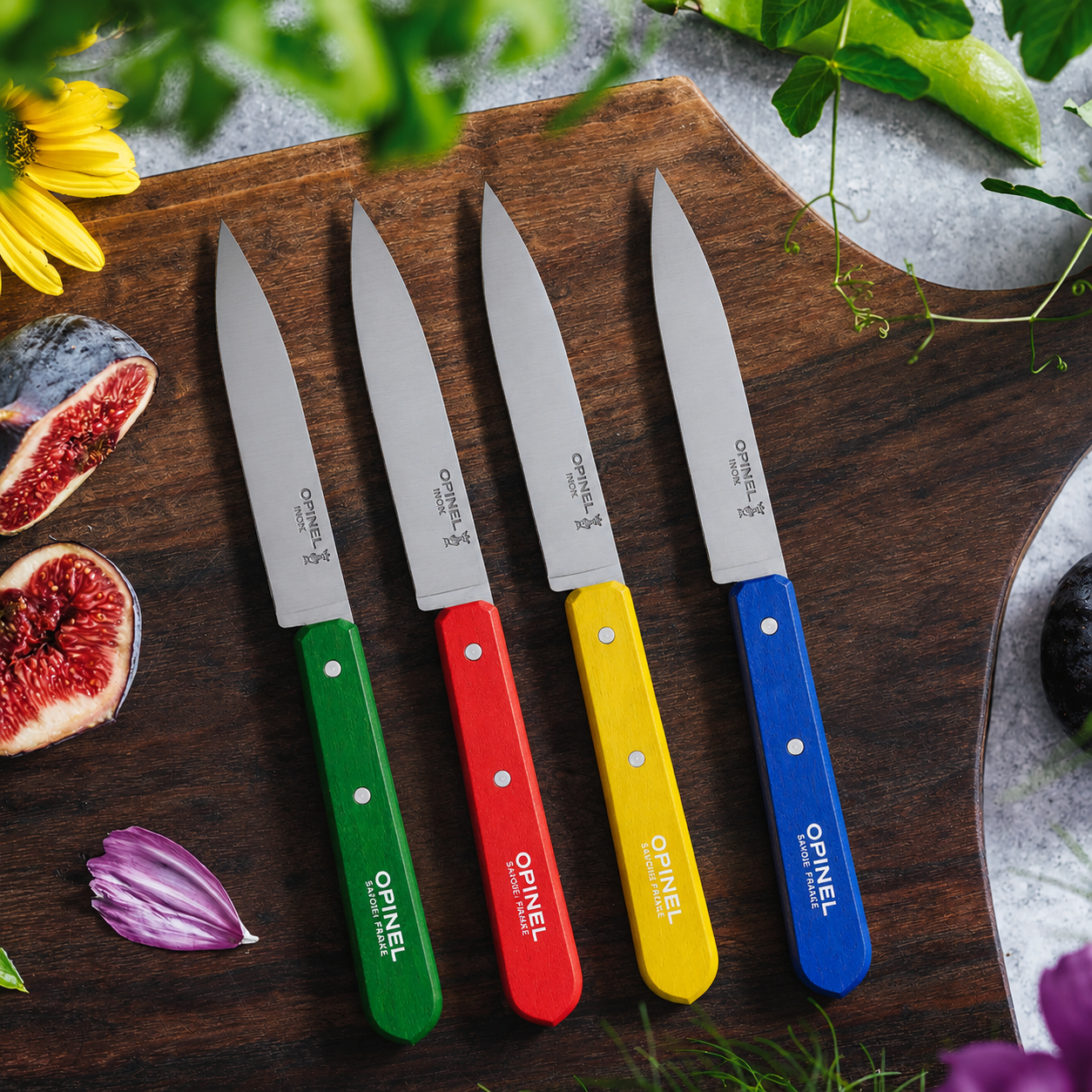 Cuchillos Opinel N°112 - 4 unidades
