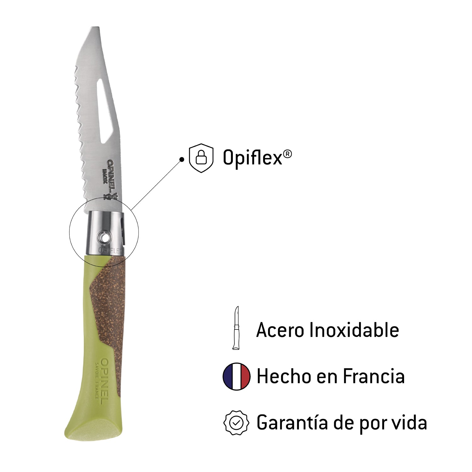 Cuchillo Neo N°07 Alpine tilo