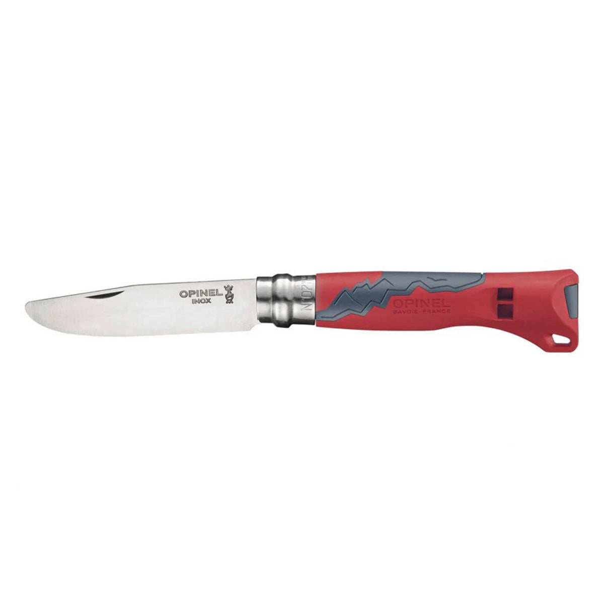 Cuchillo Opinel N°7 Outdoor niños rojo