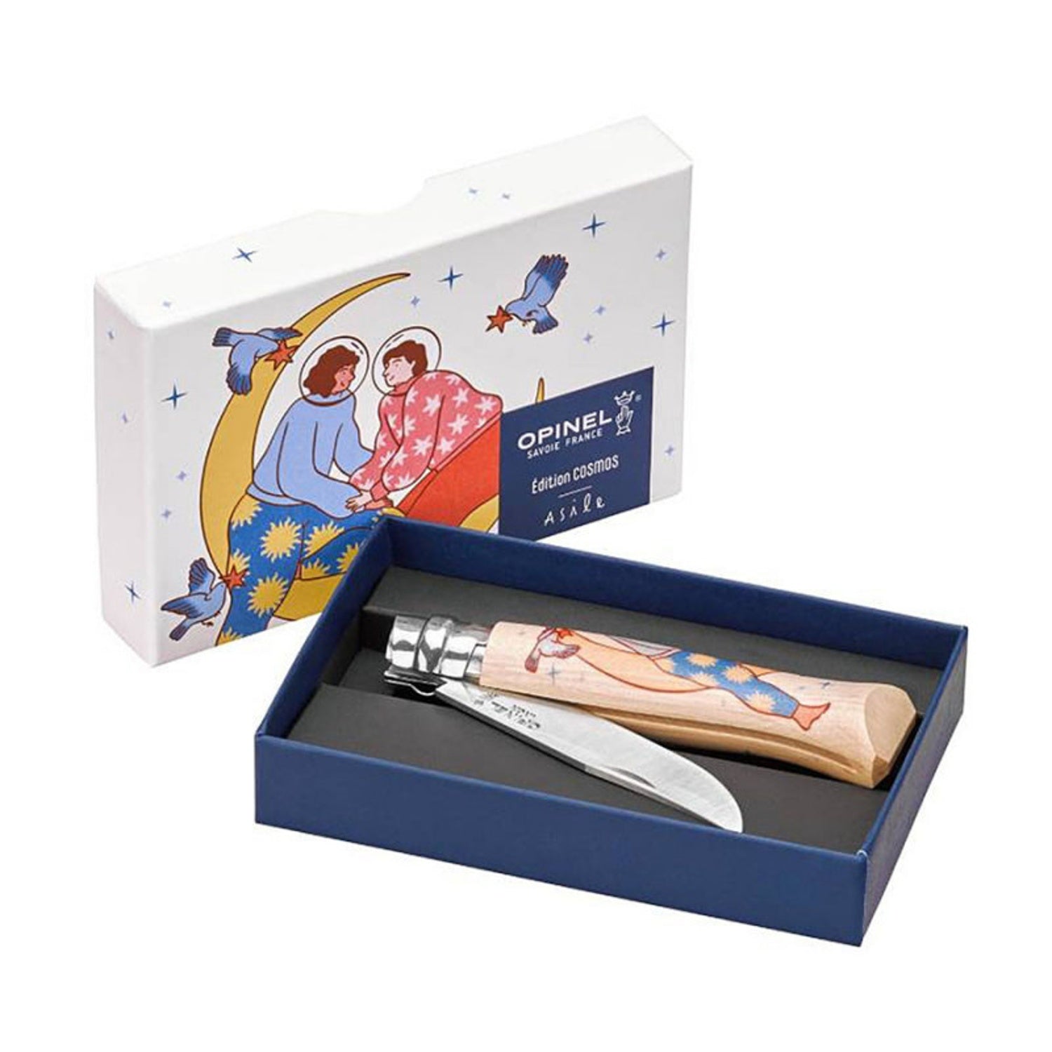 Cuchillo N°8 de acero inoxidable Cosmos Asile