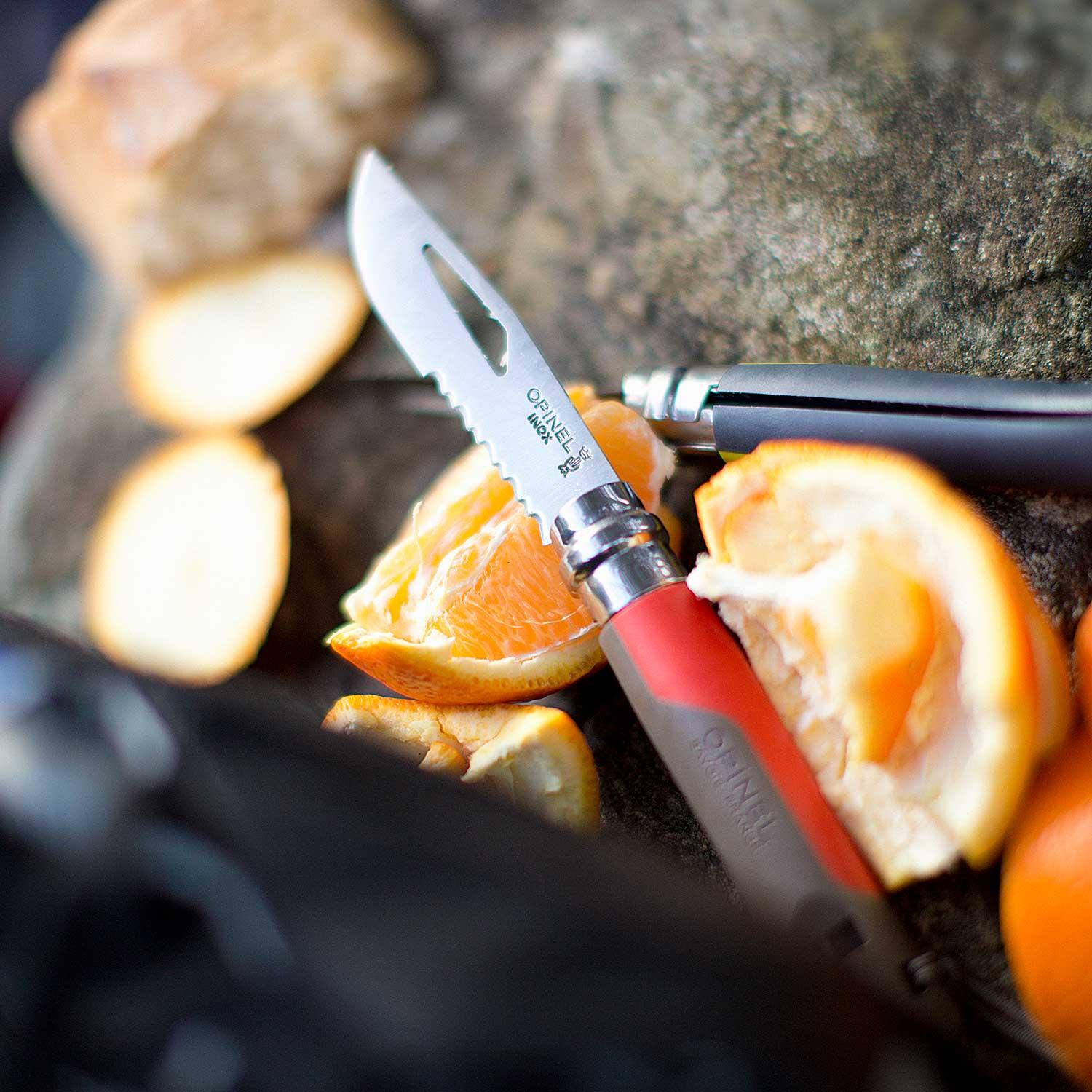 Cuchillo Opinel N°8 outdoor rojo