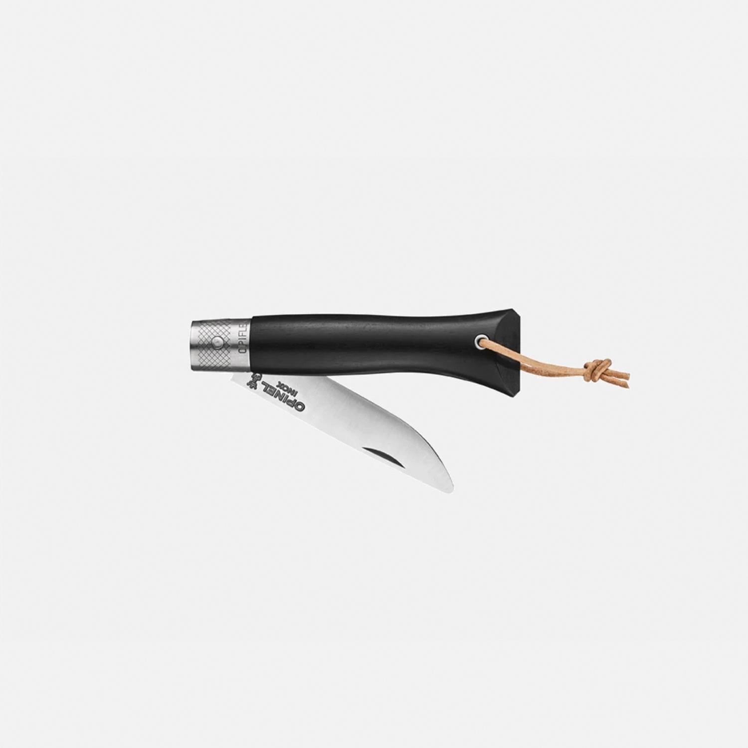 Cuchillo Opinel Neo N°6 de acero inoxidable Opiflex ébano