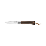 Cuchillo Opinel Neo N°6 de acero inoxidable Opiflex nogal negro