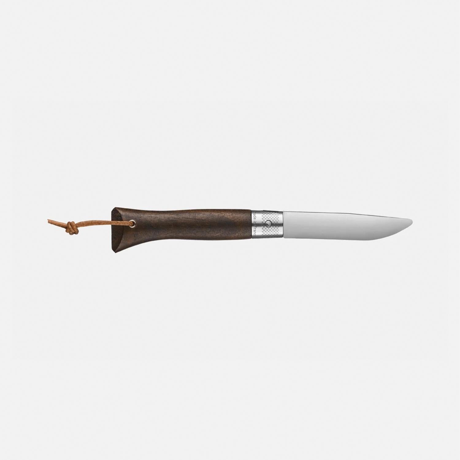 Cuchillo Opinel Neo N°6 de acero inoxidable Opiflex nogal negro
