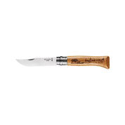 Cuchillo Opinel N°8 de acero inoxidable Animalia Jabalí